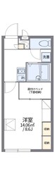 レオパレスアルナス五井の物件間取画像